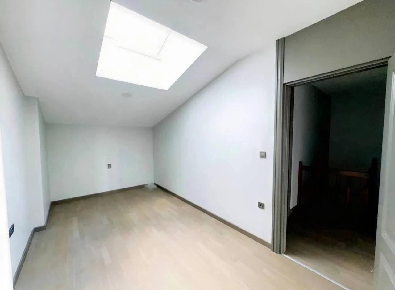 Room with a skylight