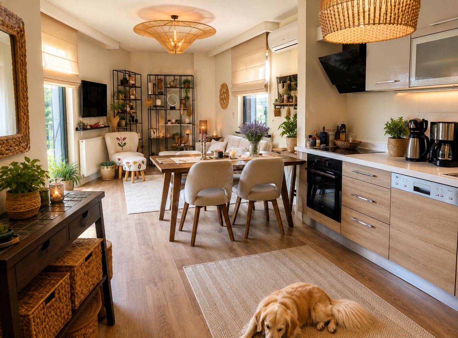2+1 garden duplex apartment in Gokturk