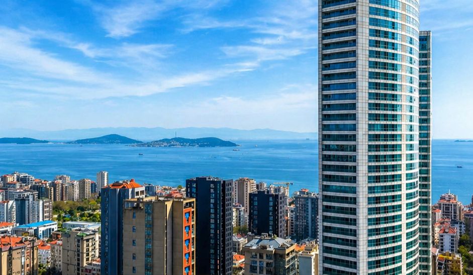 3+1 公寓｜卡德柯伊·巴格达大道·海景｜编号 1070 图片 3