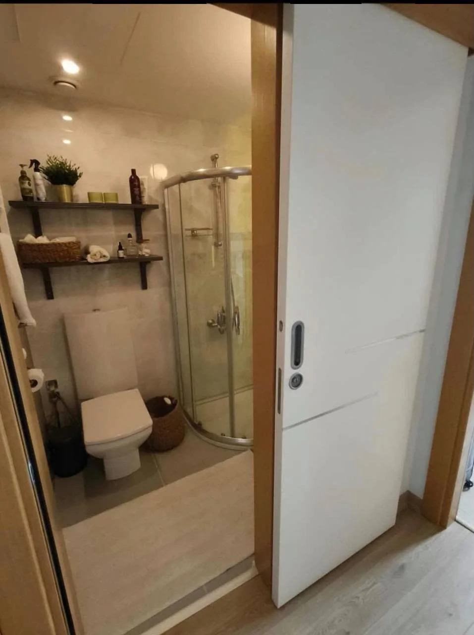 Bathroom entrance