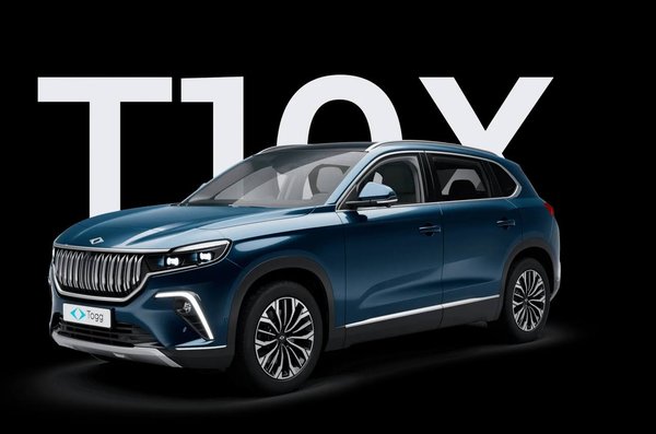 لیست قیمت و آپشن‌های Togg T10X – اوت (August) 2025