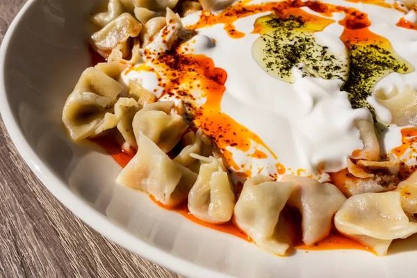 Manti (Turkish dumplings)