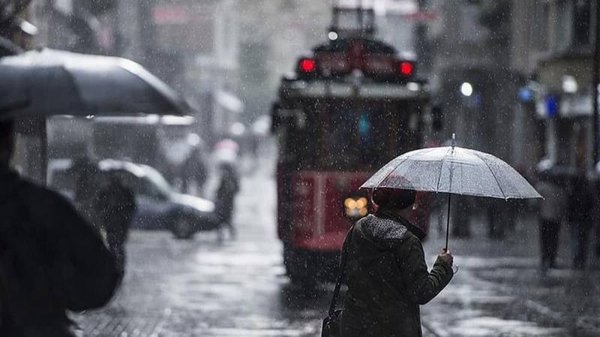 سازمان هواشناسی برای استانبول هشدار بارش شدید صادر کرد. 🌧