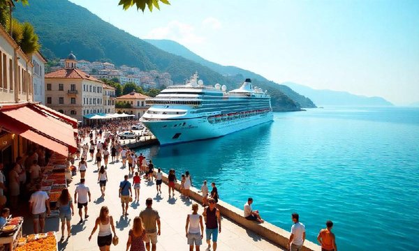 ترکیه با میزبانی بیش از یک میلیون مسافر رکورد جدیدی در گردشگری دریایی ثبت کرد؛ استانبول، کوش‌آداسی، چاناق‌قلعه، سینوپ، ترابزون و سامسون در صدر فهرست بنادر پیشرو