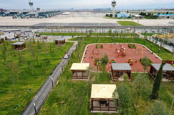 باغ ملی فرودگاه آتاتورک به عنوان بزرگ‌ترین پارک شهری ترکیه افتتاح شد