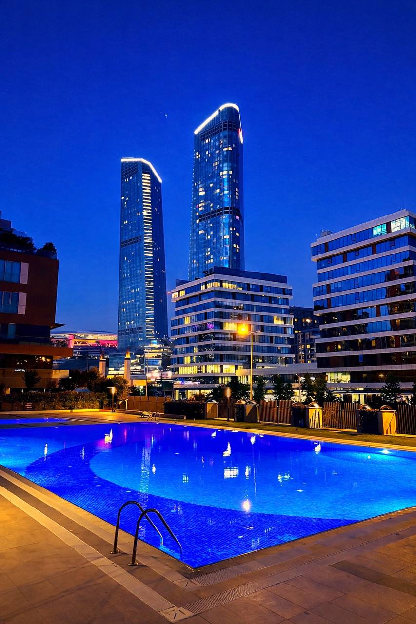 آپارتمان ۱+۱ برای فروش در وادی استانبول ساری‌یر